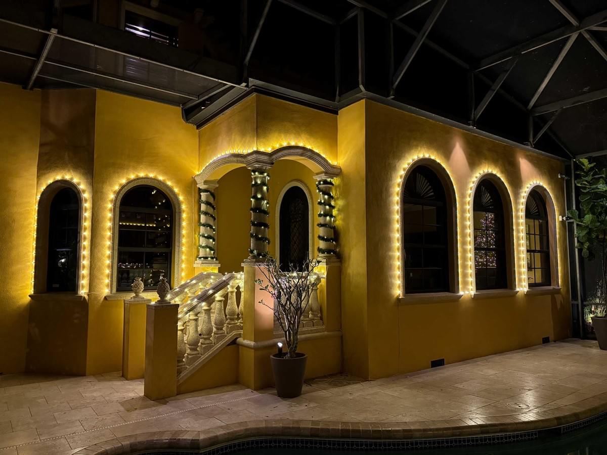Christmas light installation project 48 in Tampa by Holiday Decorating Tampa