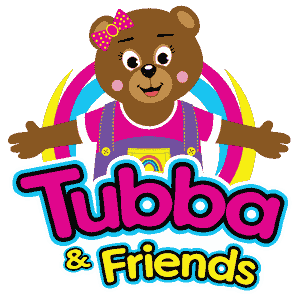 Tubba and Friends smiling bear official logo 