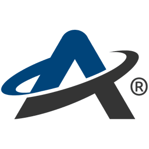 AAC logo, with the capital letter A with an arrown coming from behind
