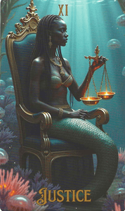The Ocean Tarot-Key 11-Justice