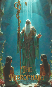 The Ocean Tarot-Key 5-The Hierophant