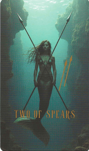 The Ocean Tarot-Two of Spears