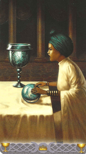 Triple Goddess Tarot- KIng of cups