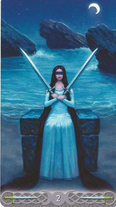 Triple Goddess Tarot- Ace of Swords
