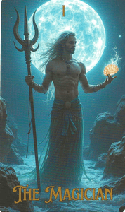 The Ocean Tarot-Key 1-The Magician