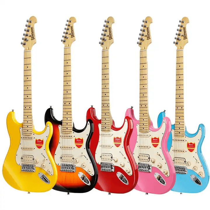 Bullfighter Introduction To Electric Guitar Beginner Rock Professional Electric Guitar With Effect Set.jpg 640x640