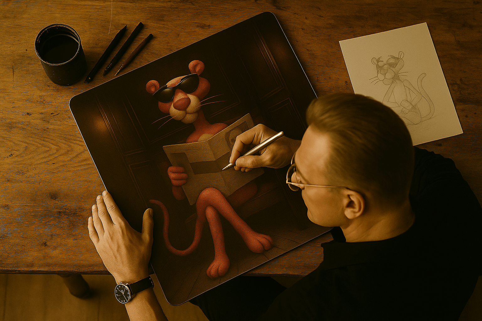 Portrait photo of Patrick Osinski, phygital artist based in São Paulo