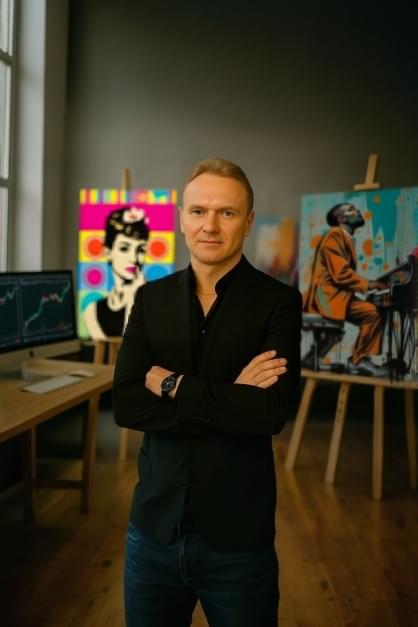 Patrick Osinski portrait in studio