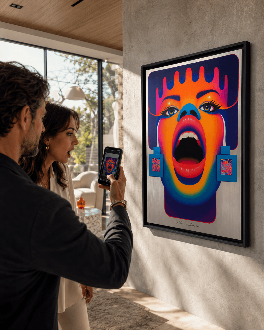 Disco Pop phygital artwork experience