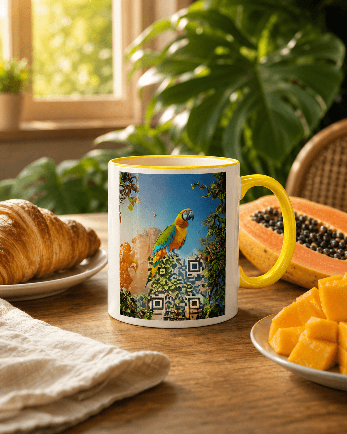 Mug Alive interactive Parrot coffee mug