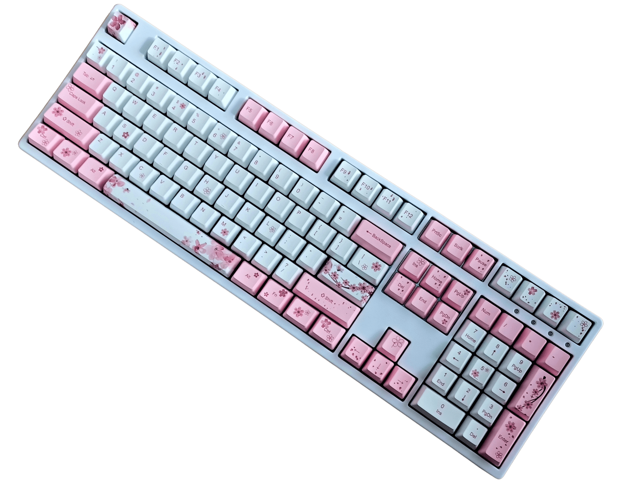 Sakura , 113Key PBT Dye Sub Keycap Set