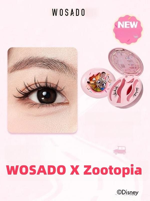 WOSADO X Zootopiaマグネット式つけまつげ