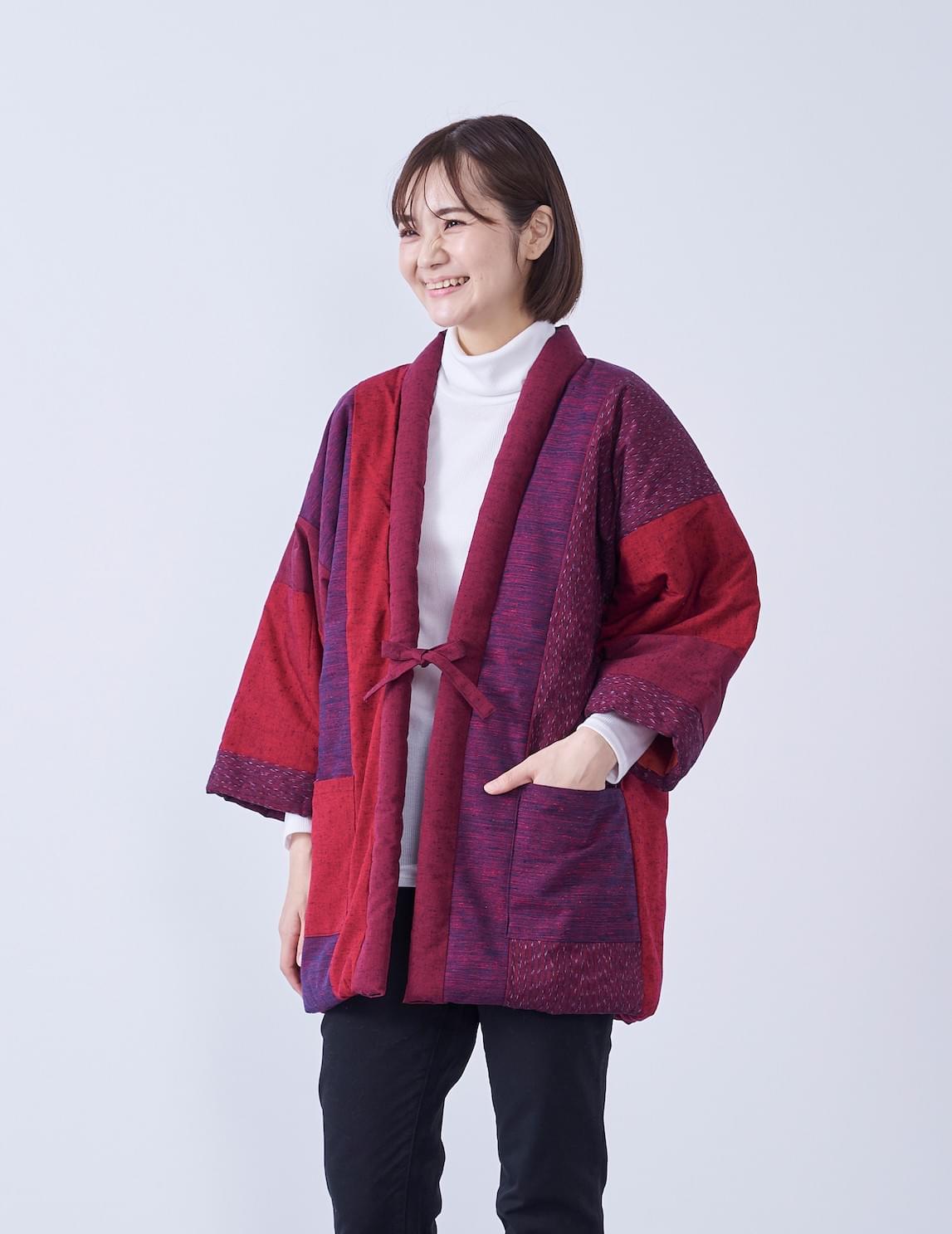 【美品】SOWBOW HANTEN 半纏 パープル（筑後織） 2025年最新】SOWBOW 半纏の人気アイテム - メルカリ