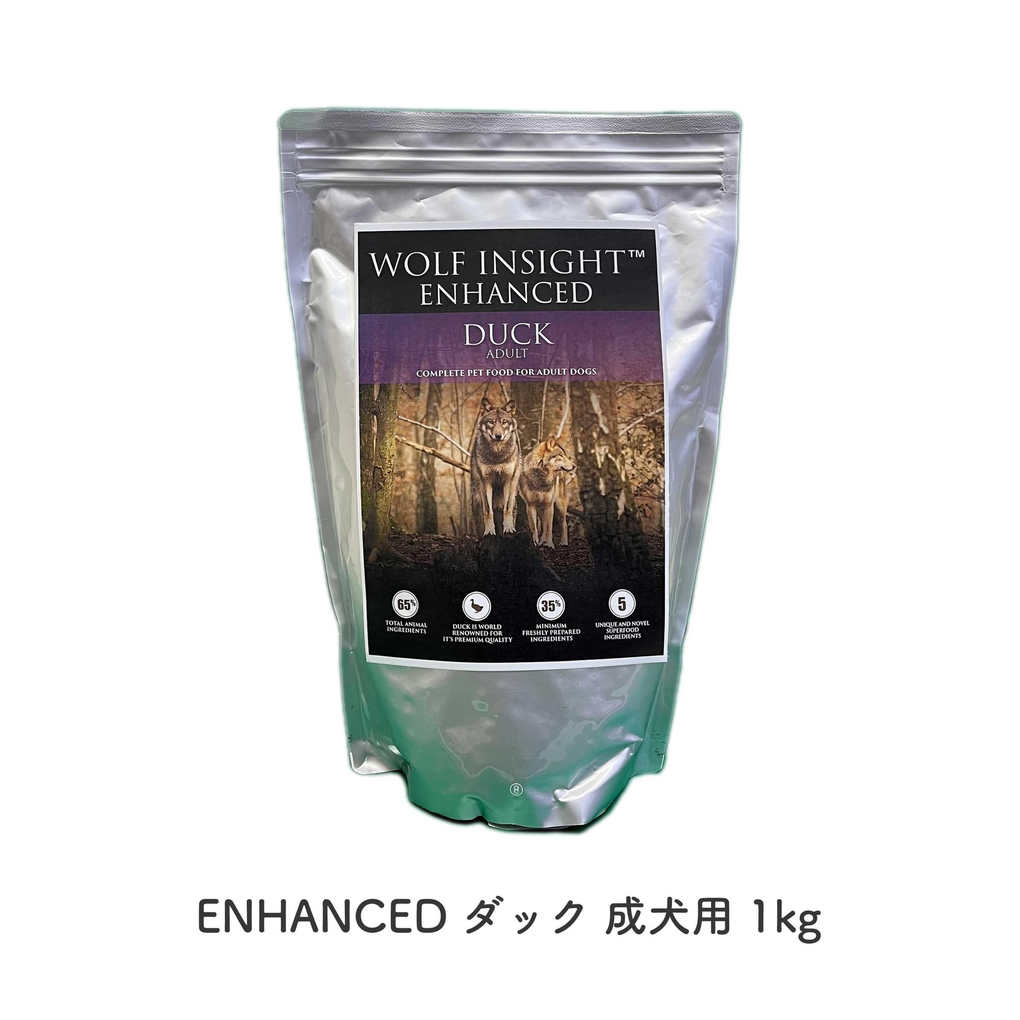 WOLFNIGHT ENHANCED DUCK ドッグフード 12kg LD31E-m45453097704  