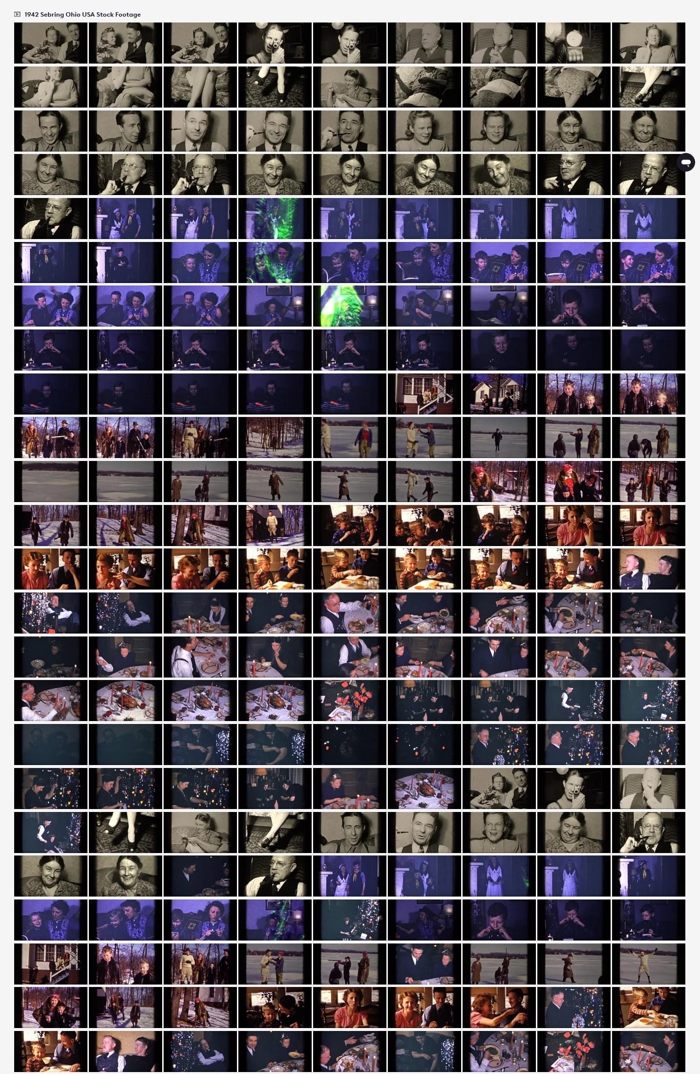 1942 Sebring Ohio, 8mm film home movies stock footage 1942 Sebring Ohio, 8mm film home movies stock footage