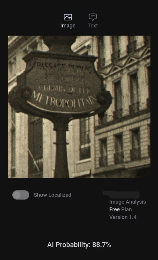 Real 8mm Frames Detected as AI