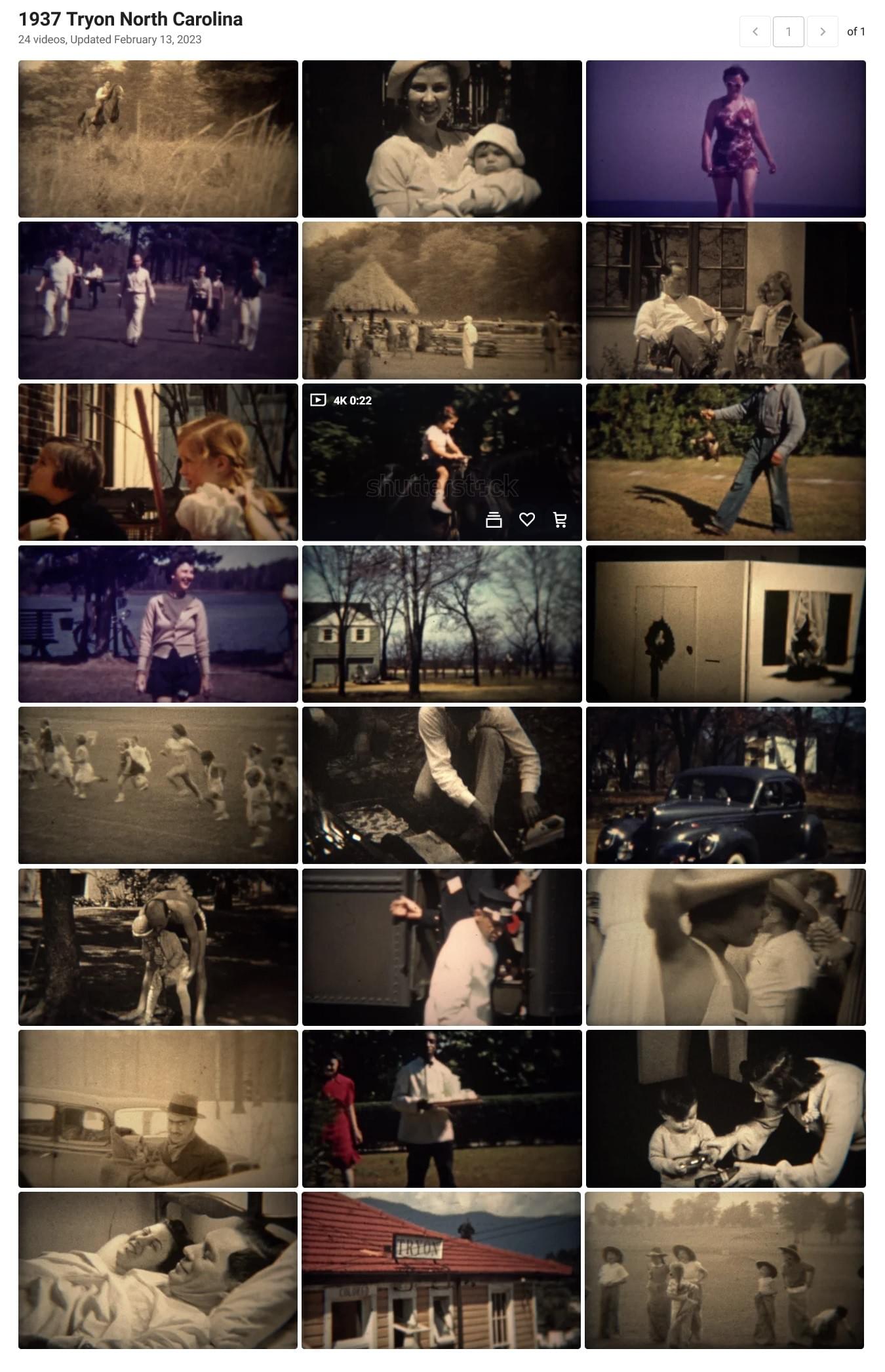 1937 Tryon North Carolina, 8mm film home movies stock footage 1937 Tryon North Carolina, 8mm film home movies stock footage