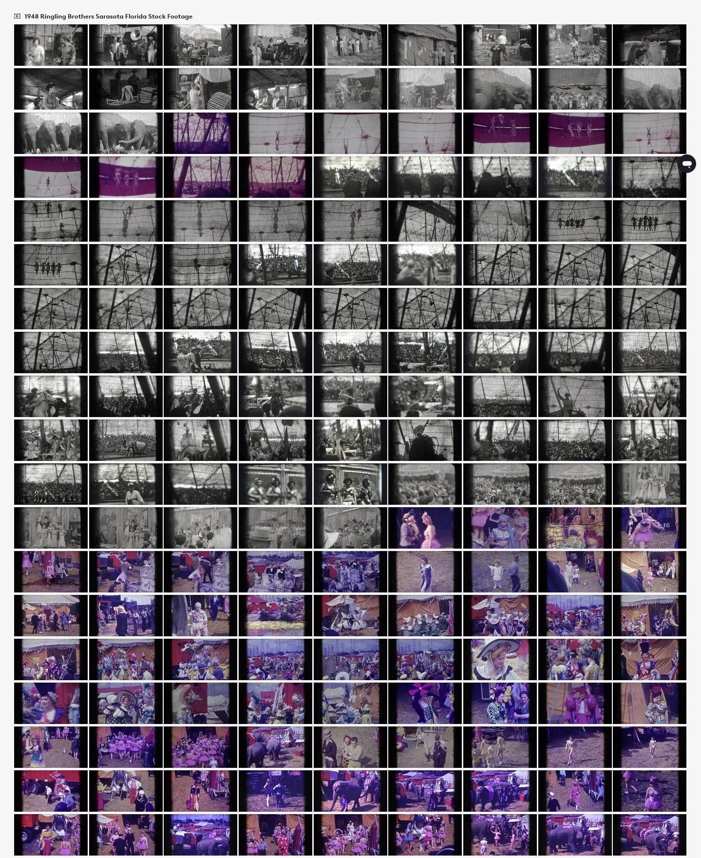 1948 Ringling Bros Circus