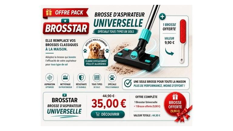 Offre BROSSTAR IDASTUCE