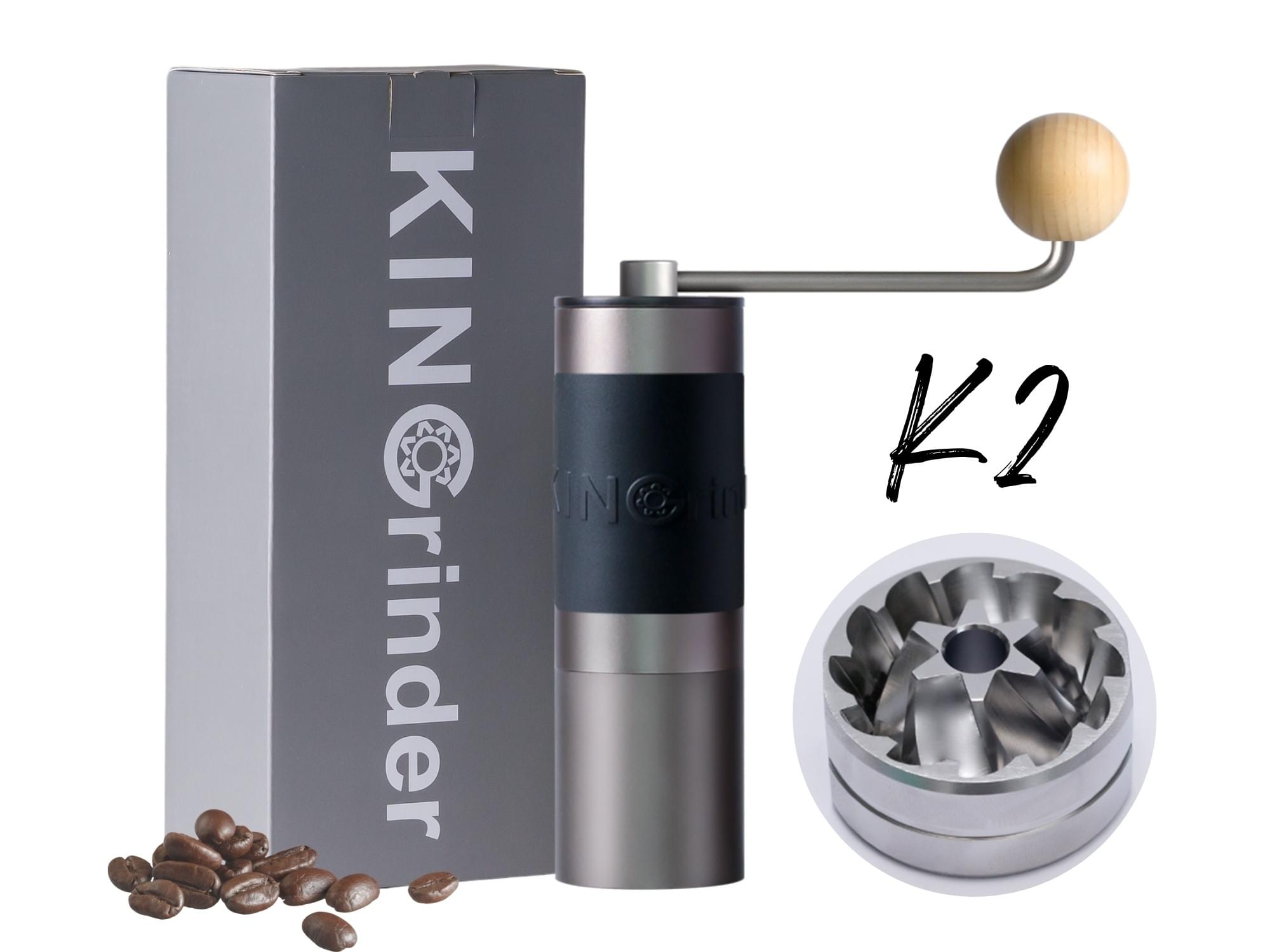KINGrinder K2 Straight Handle Manual Coffee Grinder