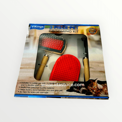 Kit de toilettage 3 en 1 pour animaux