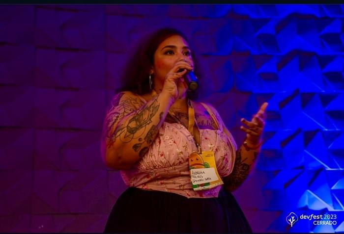 Andressa Freires em eventos