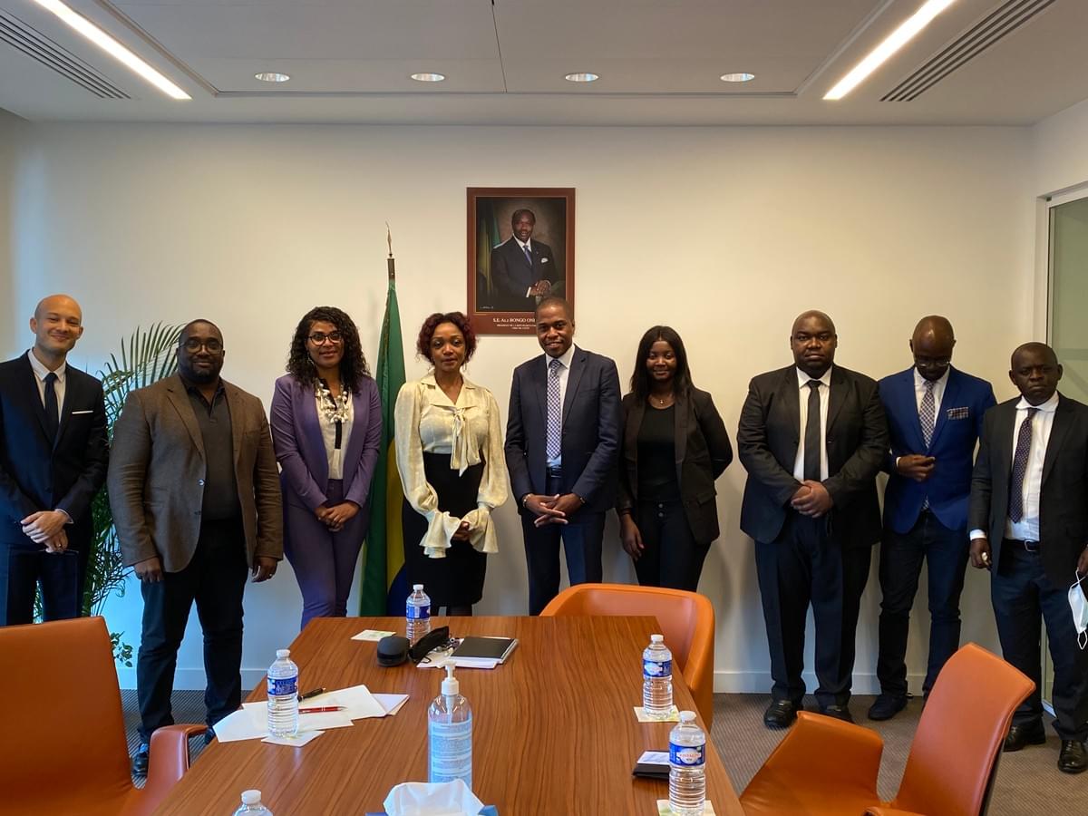 Audience officielle avec Mme l’Ambassadeur du Gabon à Paris