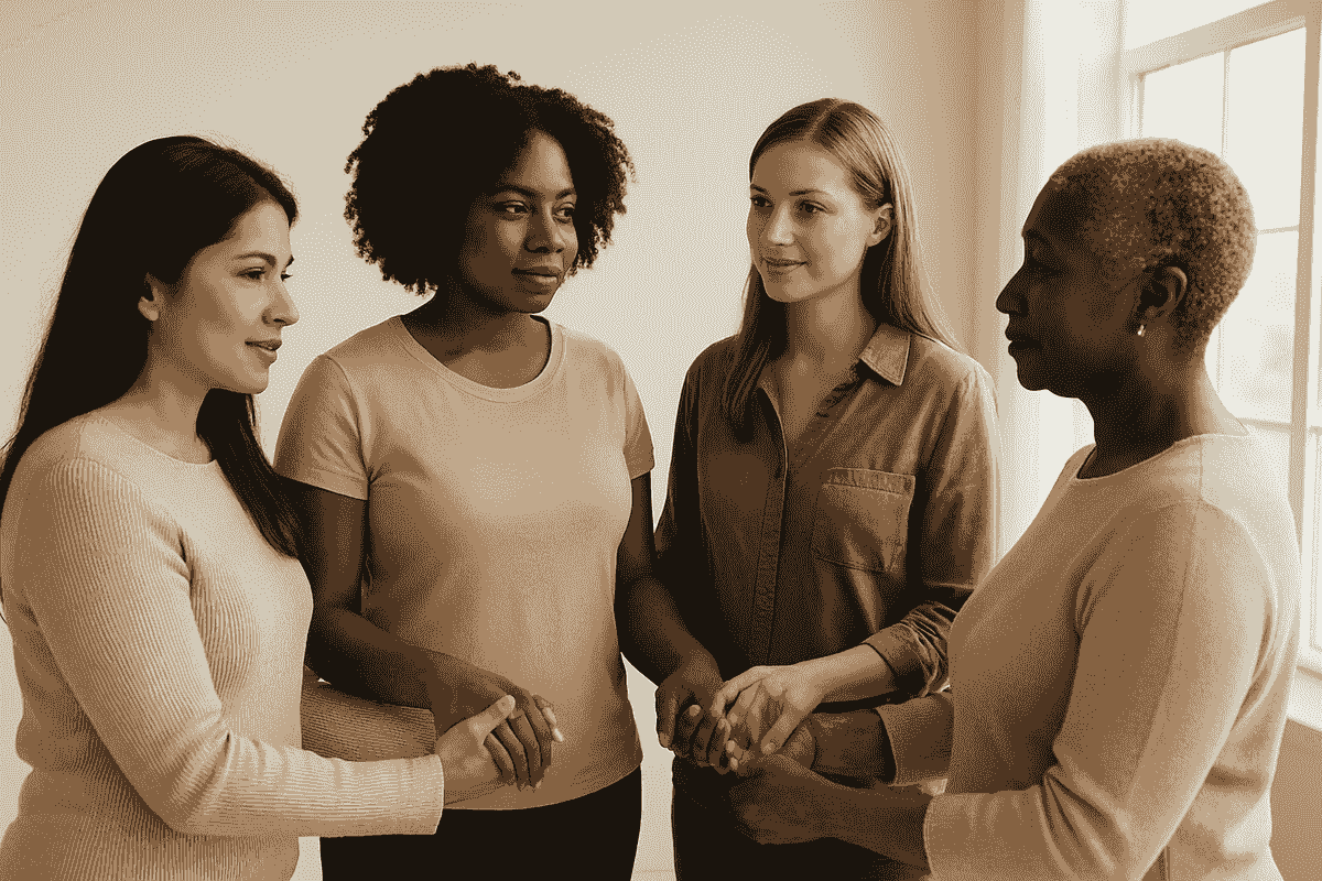 therapist supporting woman affected by healthcare bias – trauma-informed counselling and therapy therapist supporting woman affected by healthcare bias – trauma-informed counselling and therapy