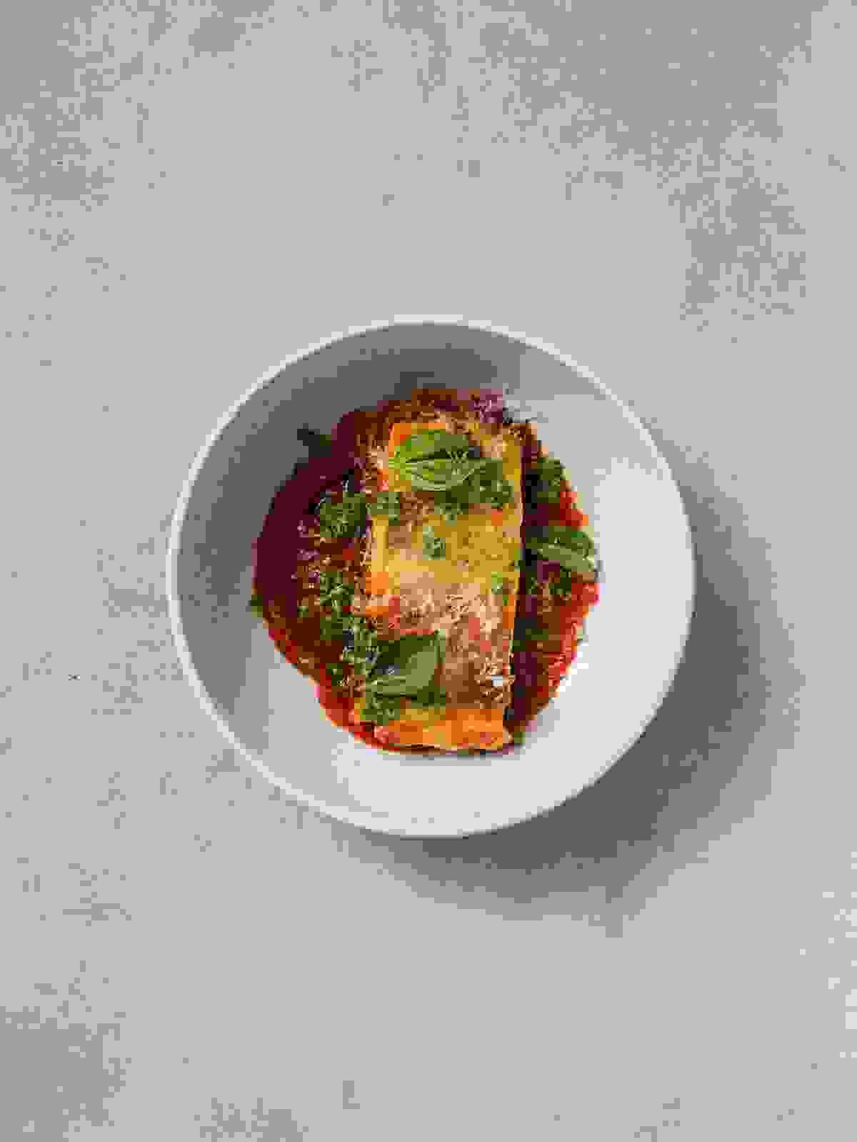 milk & madu menu veg lasagna milk & madu menu veg lasagna