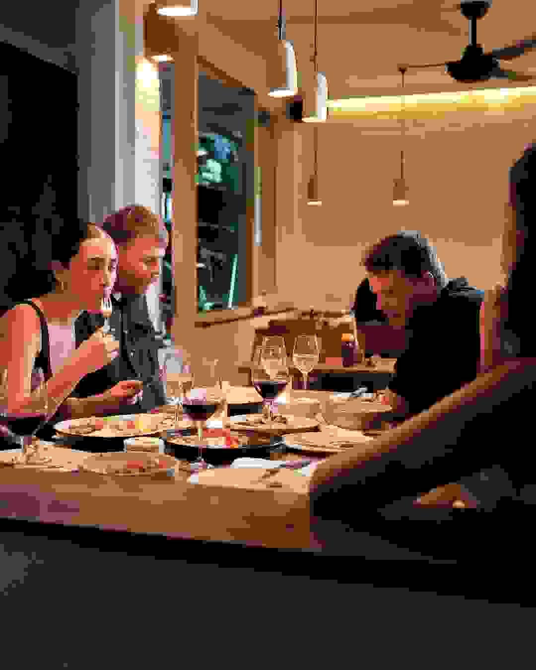 group dinner at the watercress seminyak group dinner at the watercress seminyak