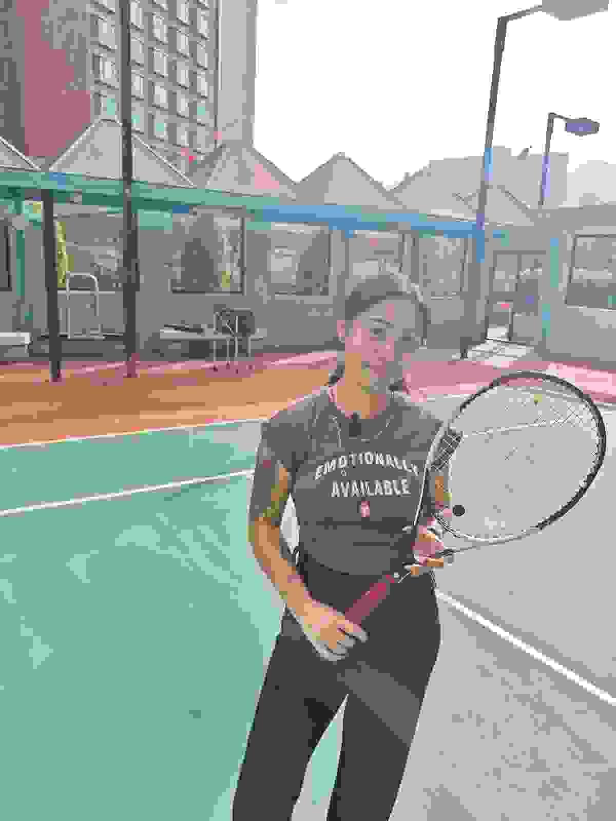 We provide comprehensive online courses, allowing you to learn tennis skills anytime and anywhere, no matter where you are, you can easily train. online course Our service I am a tennis coach, my name is Ashley Chan. I was ranked first in women's doubles in Hong Kong for five years. I have ten years of competition experience and five years of teaching experience. I mainly want to promote my online courses and offline courses. We provide comprehensive online courses, allowing you to learn tennis skills anytime and anywhere, no matter where you are, you can easily train. online course Our service I am a tennis coach, my name is Ashley Chan. I was ranked first in women's doubles in Hong Kong for five years. I have ten years of competition experience and five years of teaching experience. I mainly want to promote my online courses and offline courses.