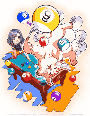 9周年イラスト by ジャーマン☆ドッグ さま 9周年イラスト by ジャーマン☆ドッグ さま