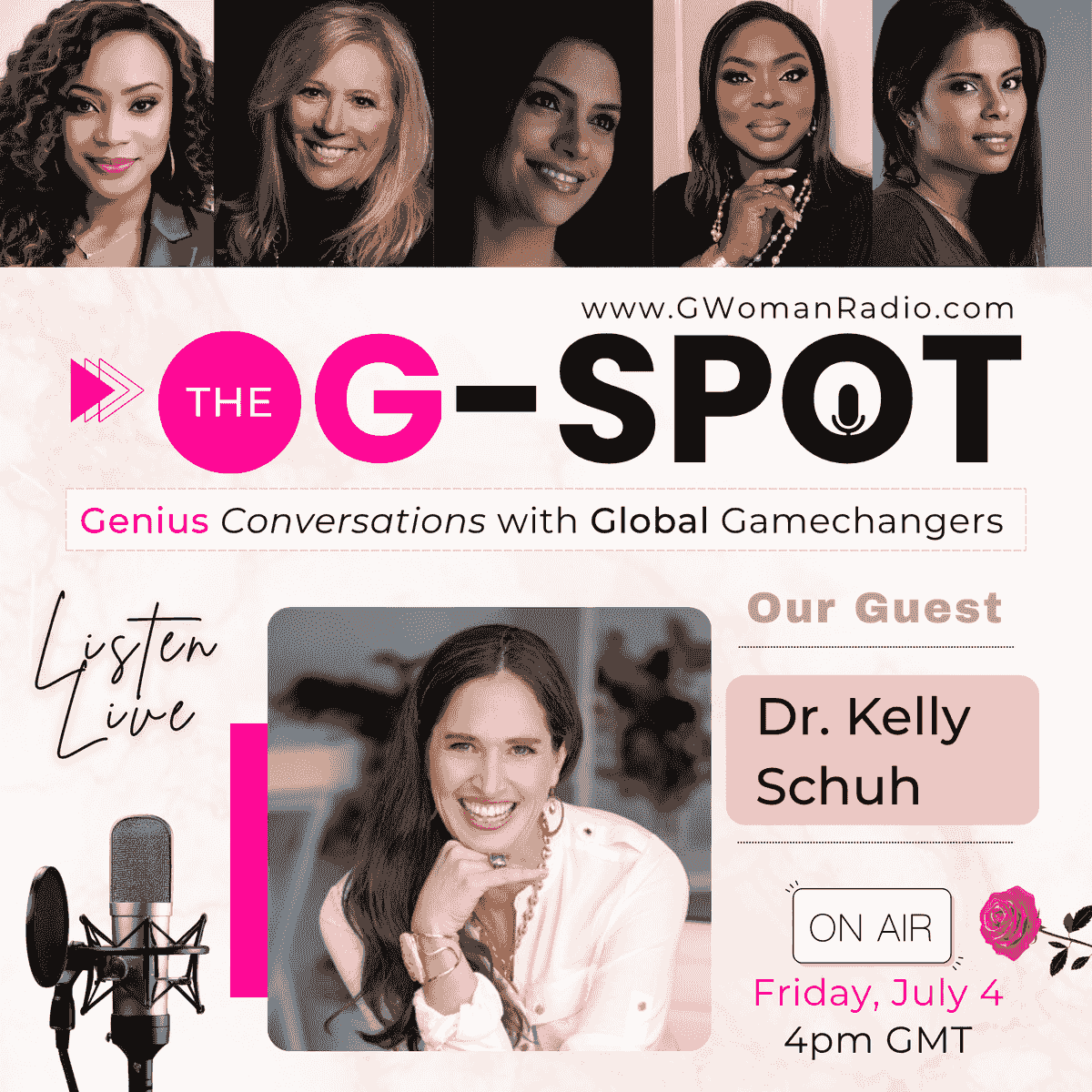 Episode 9: Soft Power, Hard Impact with Guest - Dr. Kelly Schuh on G-Woman Radio Episode 9: Soft Power, Hard Impact with Guest - Dr. Kelly Schuh on G-Woman Radio