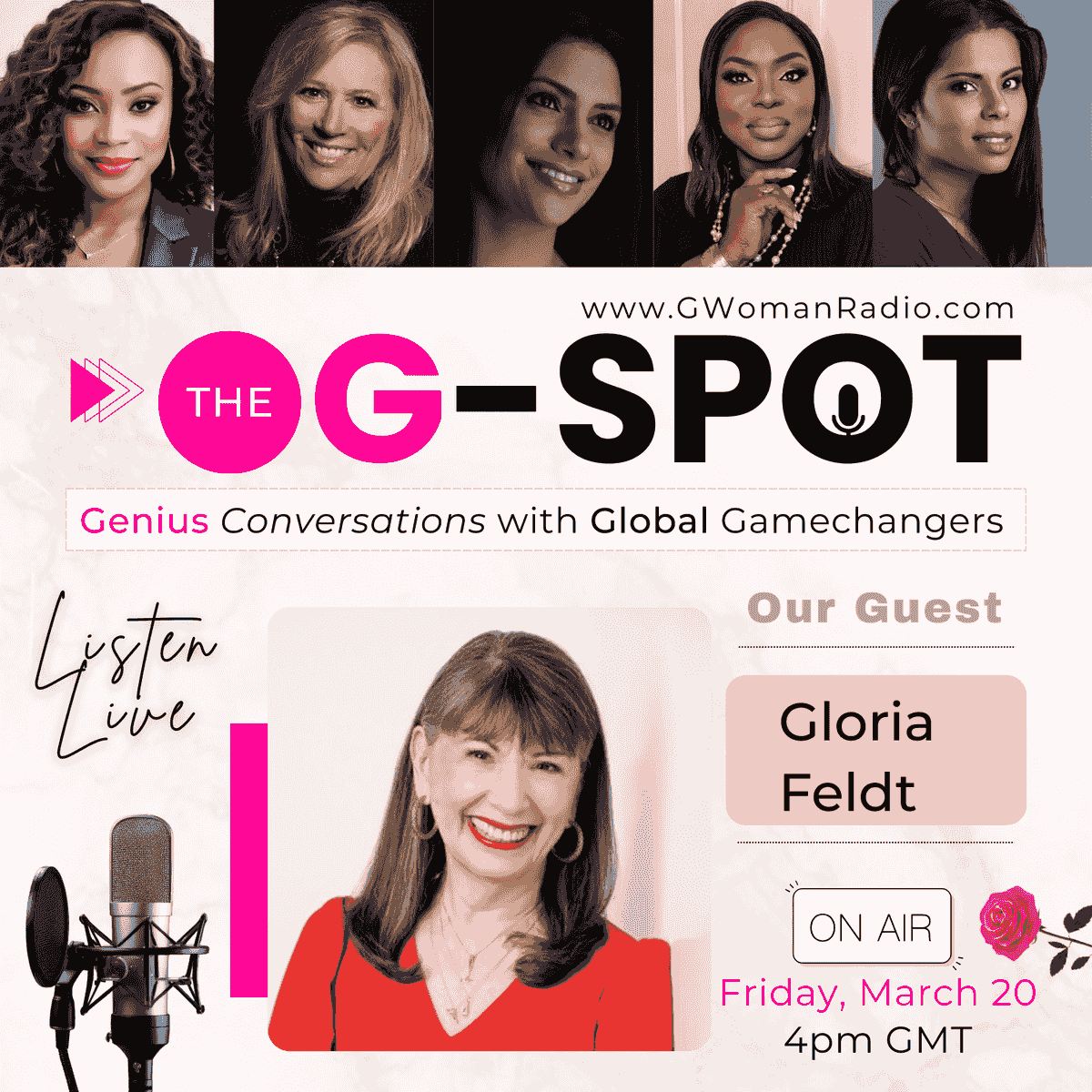 Episode 17: Soft Power, Hard Impact with Guest - Gloria Feldt on G-Woman Radio Episode 17: Soft Power, Hard Impact with Guest - Gloria Feldt on G-Woman Radio