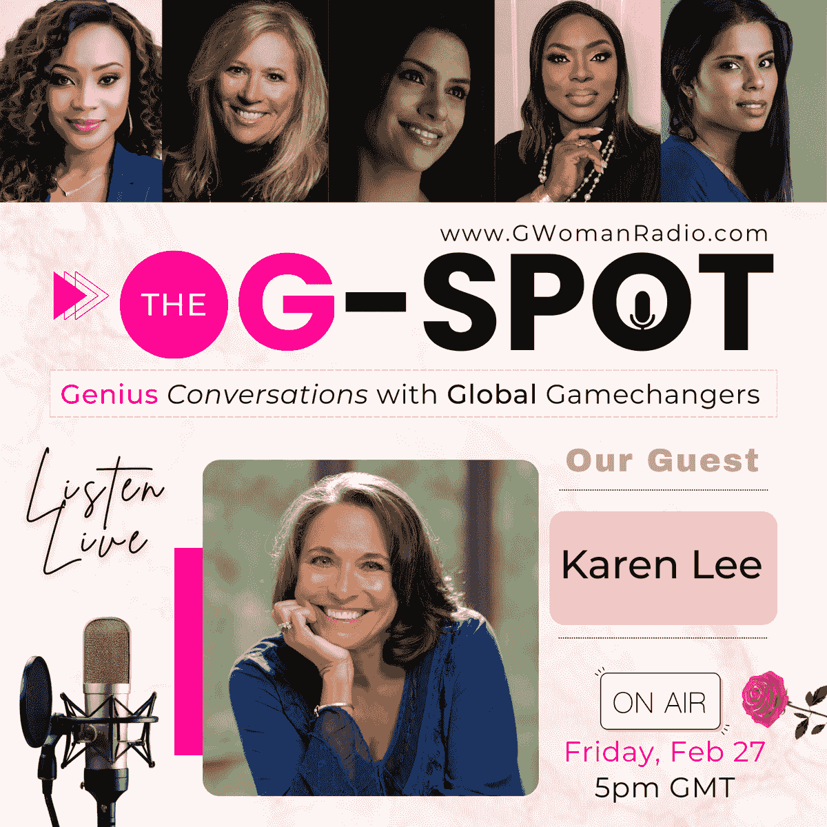 Episode 15: Wealth with Intention with Guest - Karen Lee on G-Woman Radio Episode 15: Wealth with Intention with Guest - Karen Lee on G-Woman Radio