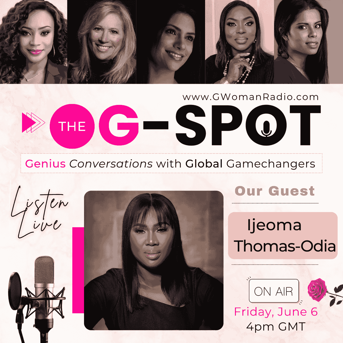 Episode 5: Unmuted with Guest - Ijeoma Thomas-Odia on G-Woman Radio Episode 5: Unmuted with Guest - Ijeoma Thomas-Odia on G-Woman Radio