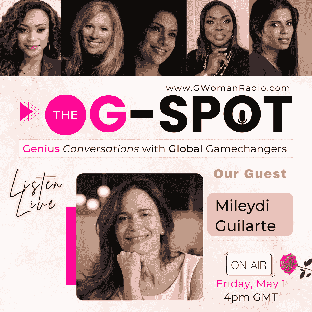 Episode 22: The Global Trade with Guest - Mileydi Guilarte on G-Woman Radio Episode 22: The Global Trade with Guest - Mileydi Guilarte on G-Woman Radio