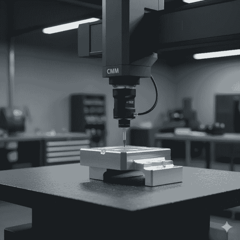 aluminum component quality inspection with CMM measurement and leak testing aluminum component quality inspection with CMM measurement and leak testing