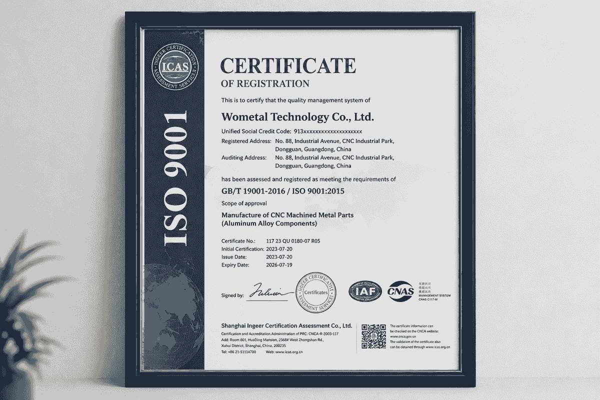 ISO 9001 certified quality management system supporting CNC machined aluminum parts manufacturing and consistent production quality ISO 9001 certified quality management system supporting CNC machined aluminum parts manufacturing and consistent production quality