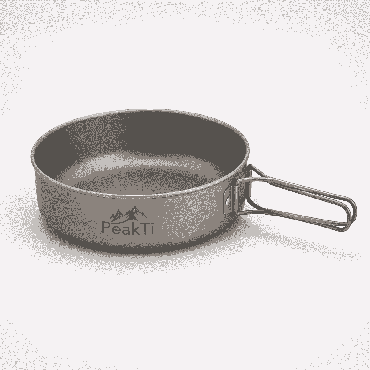 PeakTi titanium pan for outdoor cooking and camping cookware PeakTi titanium pan for outdoor cooking and camping cookware
