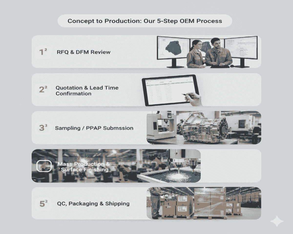 oem automotive parts supplier manufacturing process from rfq to ppap oem automotive parts supplier manufacturing process from rfq to ppap