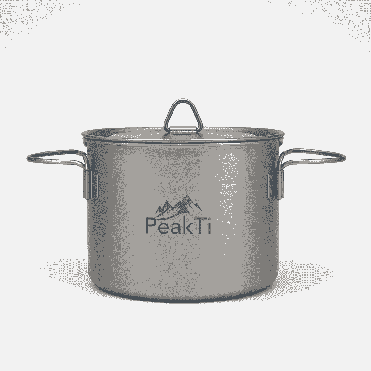 PeakTi titanium pot with lid for camping and outdoor cookware PeakTi titanium pot with lid for camping and outdoor cookware