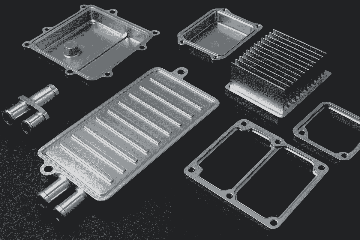 anodized aluminum battery housing for energy storage systems with ribbed structure and precision screw holes anodized aluminum battery housing for energy storage systems with ribbed structure and precision screw holes