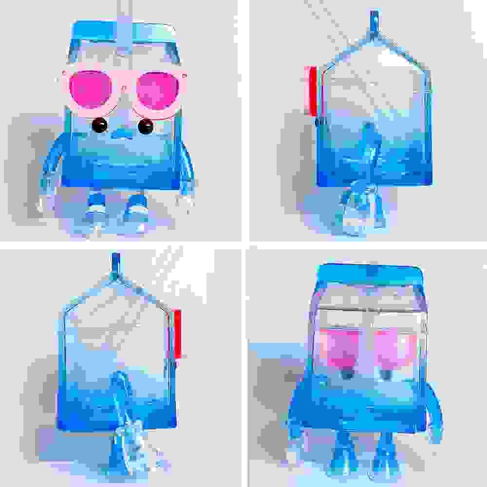 MUUKTOY ジュースボックスボーイ ミルクパック サマークリアブルー ソフビ Amazon.co.jp: 即決 MUUKTOY muuktoy ジュースボックスボーイ