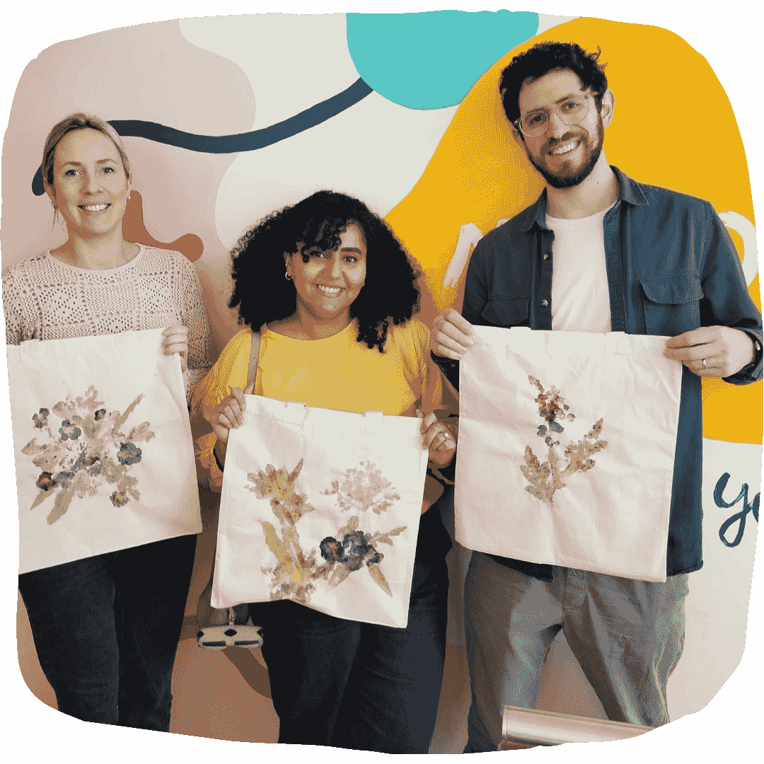 Creative Flower pounding class at M.Y.O London