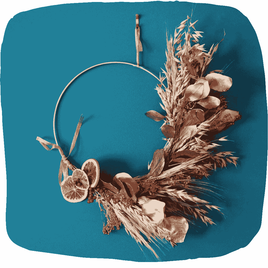 Creative team building Christmas wreath making ideas London 