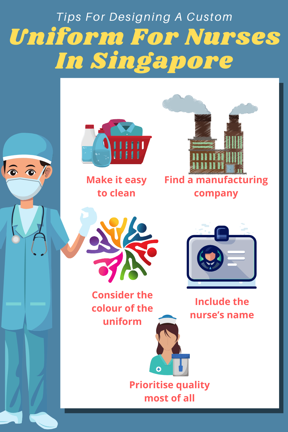 Tips For Designing A Custom Uniform For Nurses In Singa...