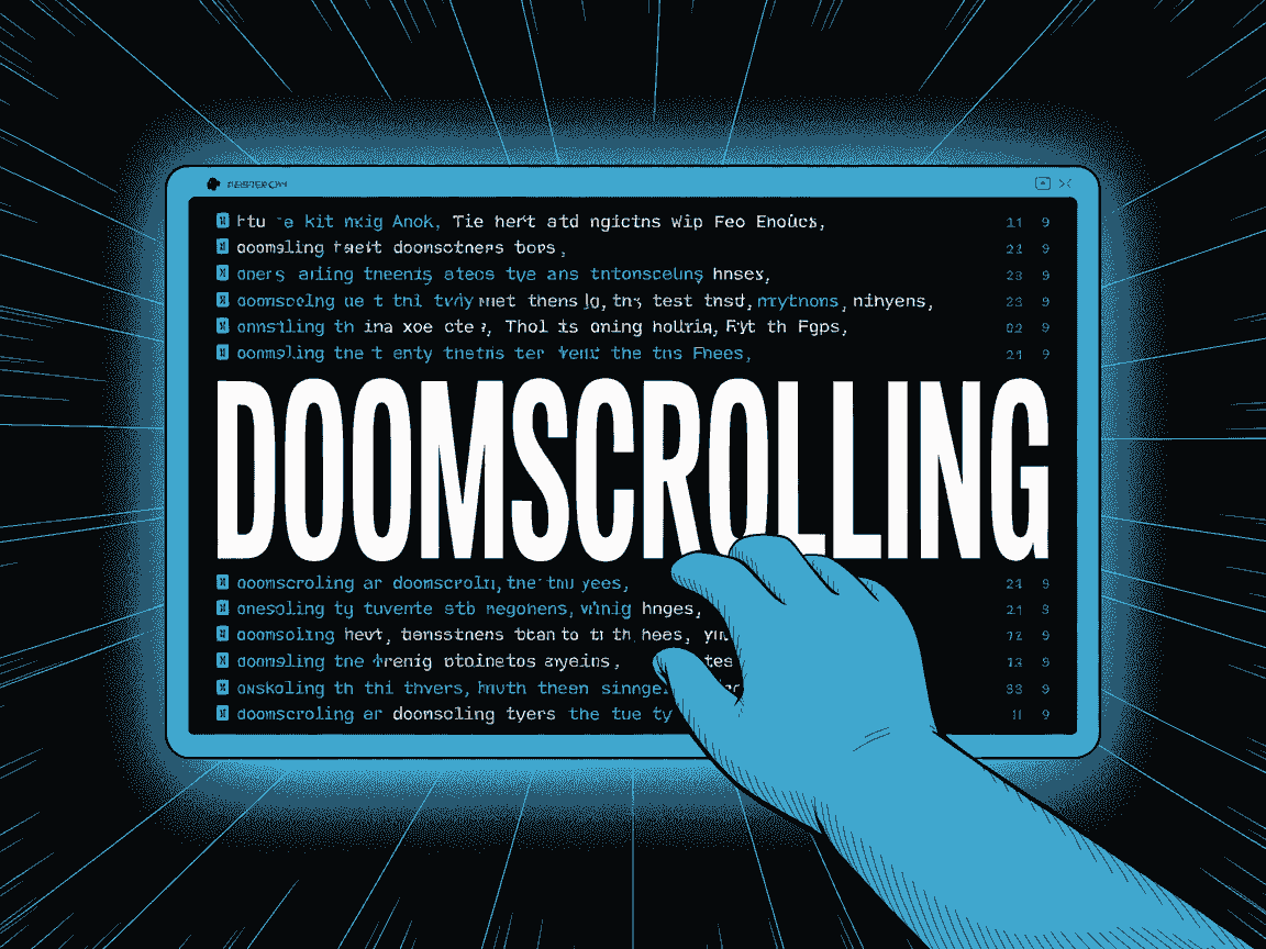 徹夜無眠，刷到世界末日——Doom Scrolling 為何讓你焦慮、停不下來？｜身心靈｜療寮診所．板橋江子翠｜家醫科診所．心理諮商