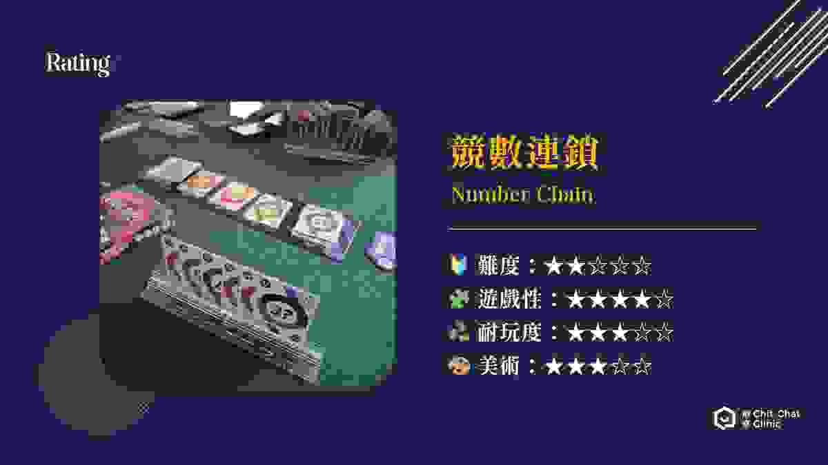 【桌遊開箱】競數連鎖 Number Chain 繁體中文版 🔗 玩法簡介、心得評測｜解憂桌遊堂｜台北桌遊｜輕鬆新手友善｜療寮生活館 Chitchat LIFE