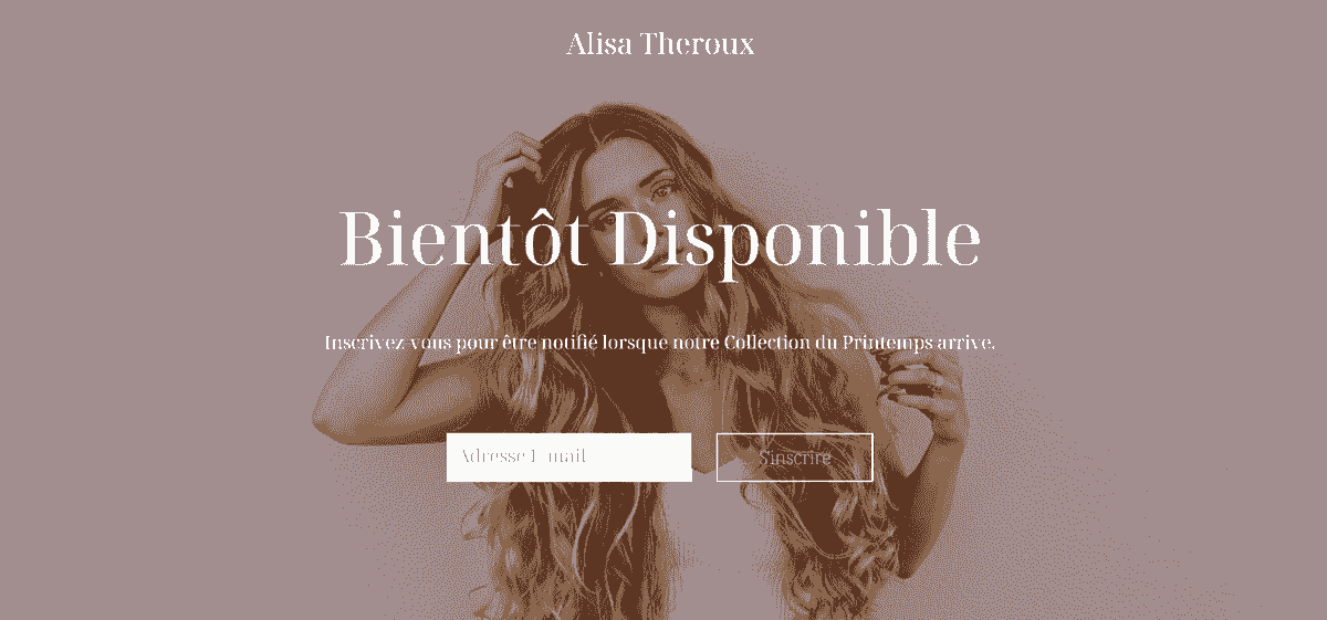 Exemples de pages de destination uniques
